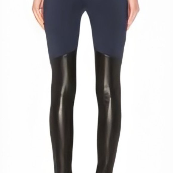 NWT BCBG HAWKINS FAUX LEATHER LEGGINGS - Picture 6 of 16